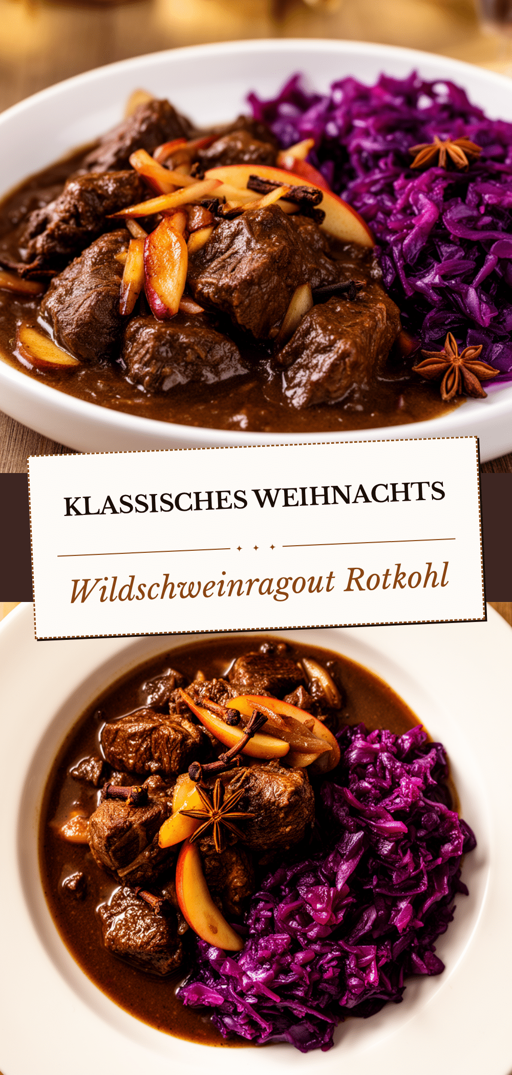 Weihnachts Wildschweinragout: Festliches Holiday Dinner 5 Weihnachts Wildschweinragout recipe