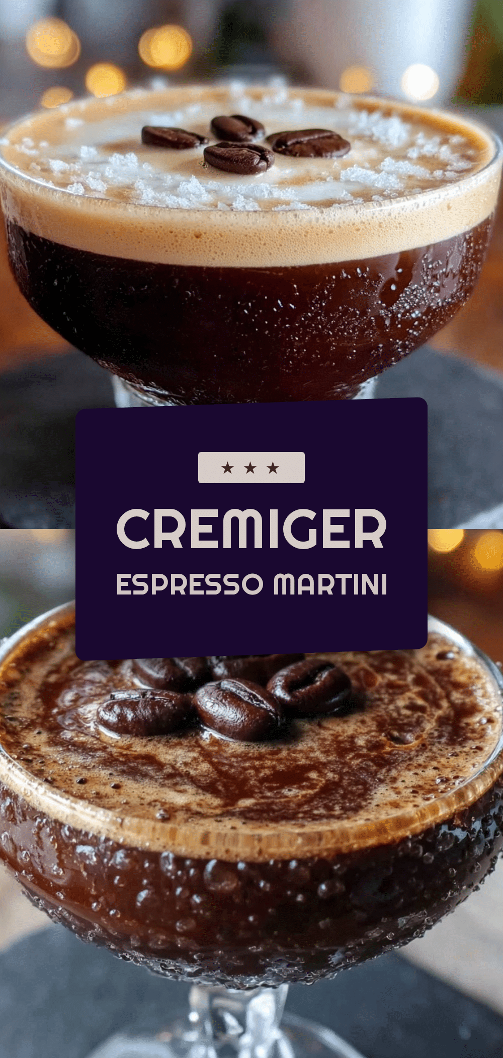 Perfekter alkoholfreier Espresso Martini: 3 Zutaten für Gäste 5 alkoholfreier Espresso Martini recipe
