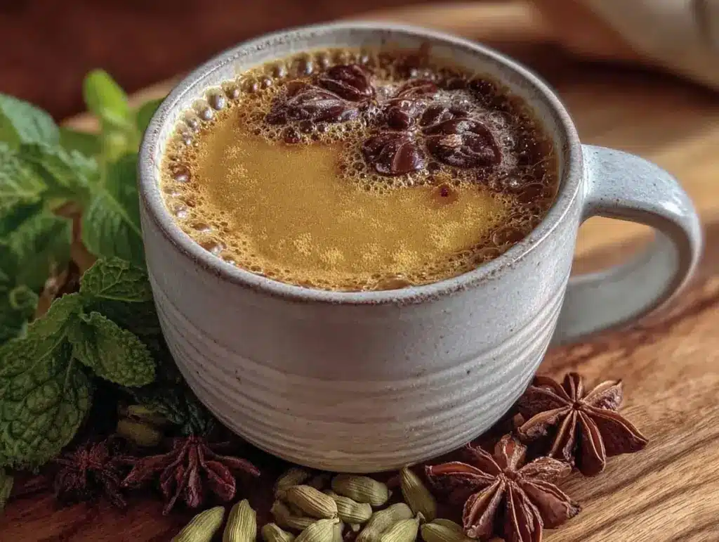 Chai Latte mit Gewürzen - featured image