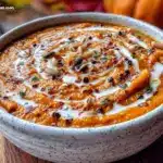 Cremige Erntedank Kürbissuppe - featured image