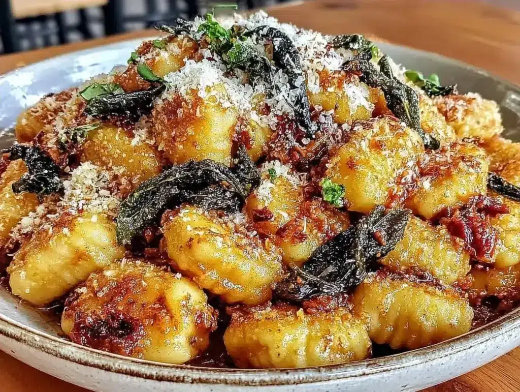 Startseite 9 Cremige Kürbis-Gnocchi mit Salbei - featured image