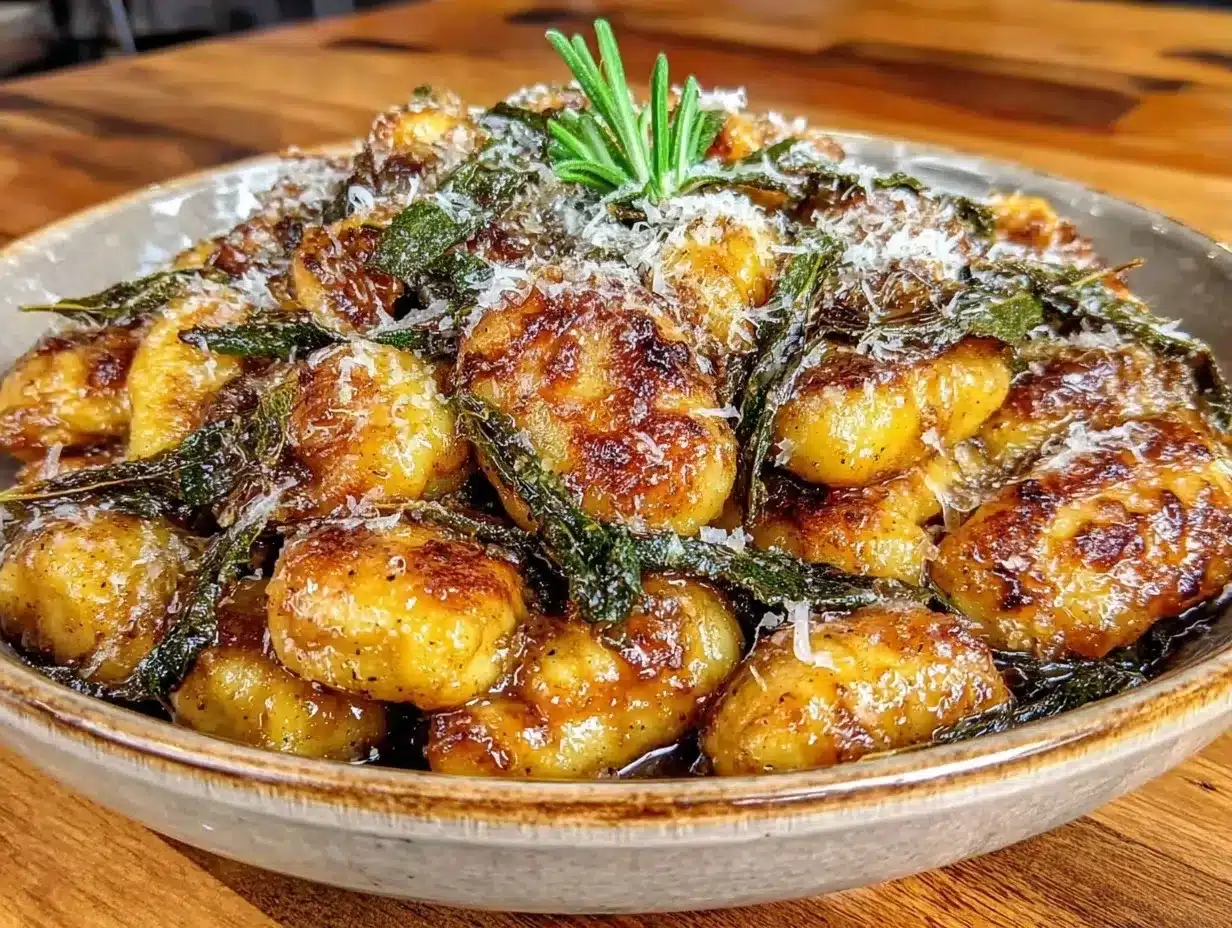 Cremige Kürbis-Gnocchi mit Salbei: 3-Schritte Luxus für Erntedank 4 Cremige Kürbis-Gnocchi mit Salbei preparation steps