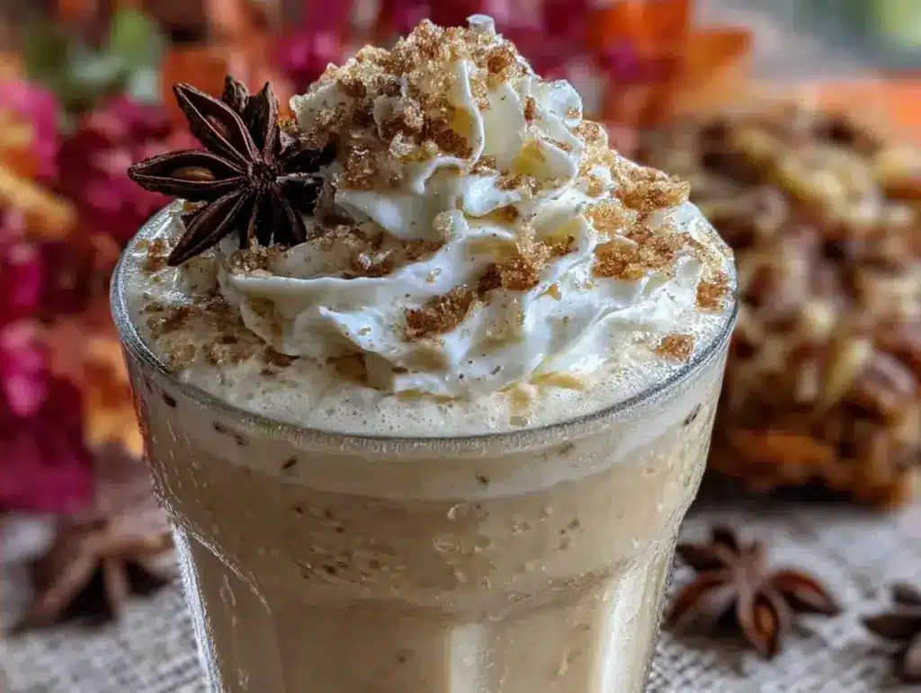 Cremiger Erntedank Chai Kürbis Milchshake - featured image