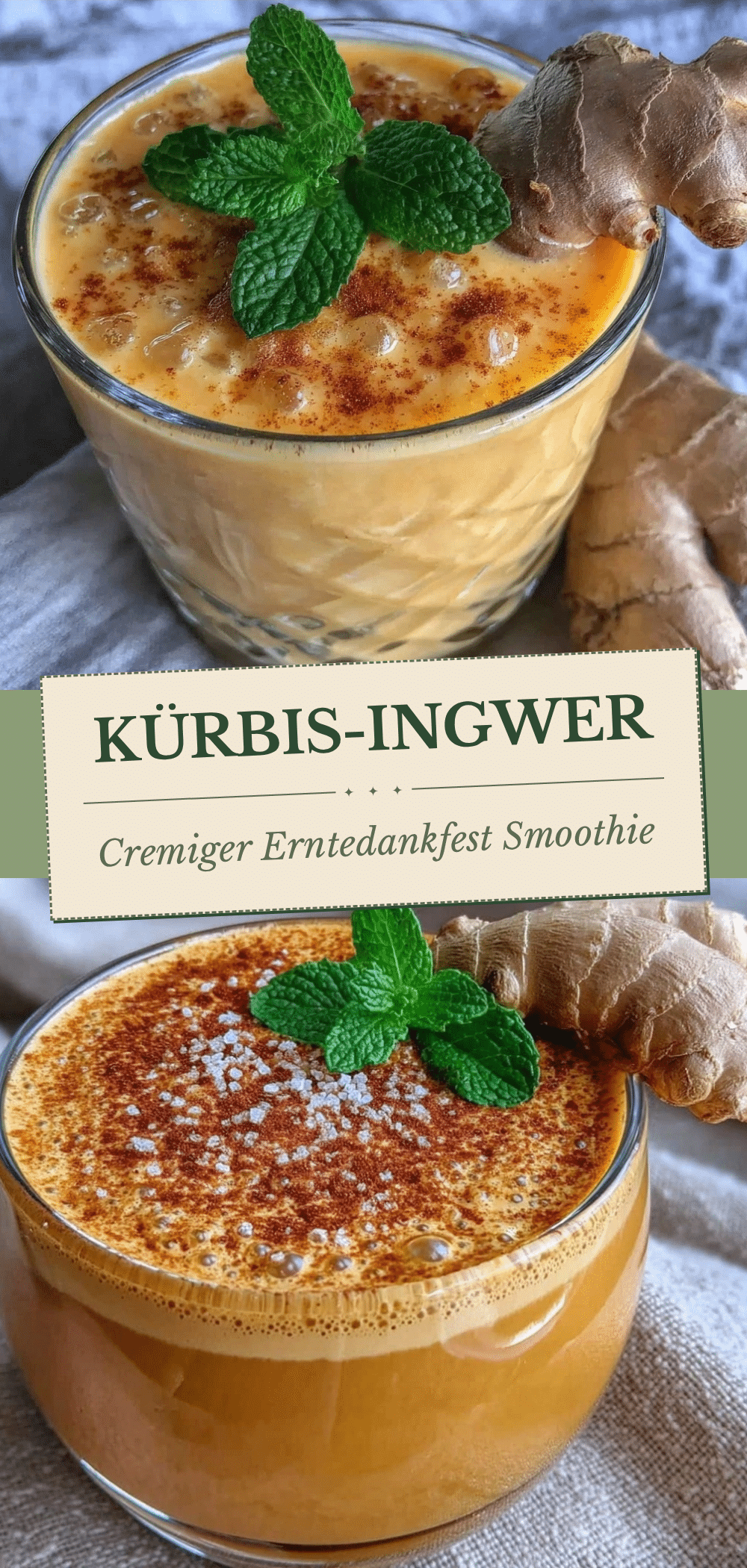 Cremiger Kürbis-Ingwer Smoothie: Der beste Harvest-Drink 5 Cremiger Kürbis-Ingwer Smoothie recipe