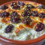 Cremiger Quarkauflauf mit Rosinen - featured image