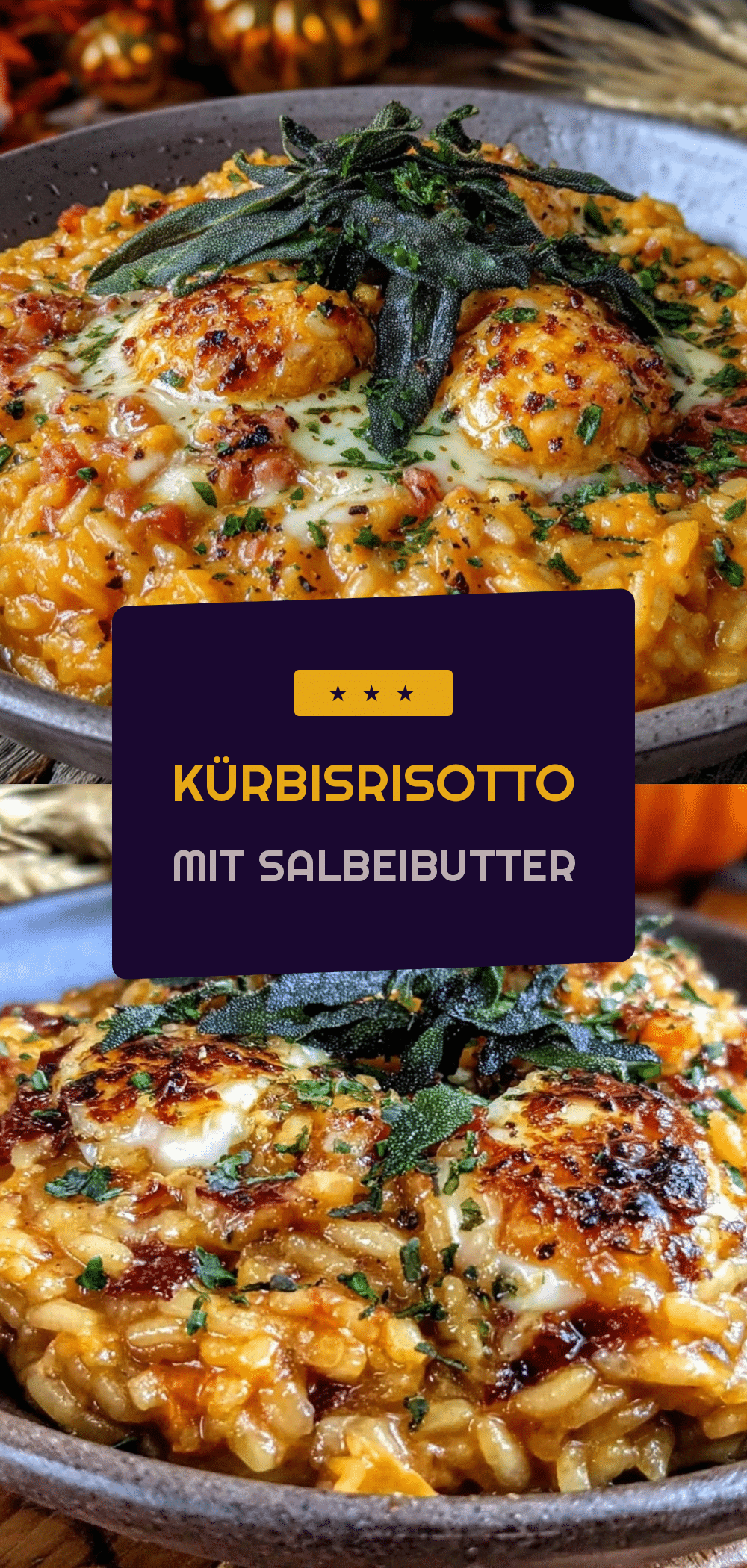 Cremiges Erntedankfest Kürbisrisotto: 5-sterne Komfort 5 Cremiges Erntedankfest Kürbisrisotto recipe