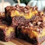 Erntedankfest Haselnuss-Kürbis Brownies - featured image