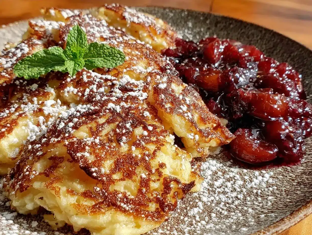 Fluffiger Kaiserschmarrn: Das beste Rezept mit Zwetschgenkompott 4 Fluffiger Kaiserschmarrn preparation steps