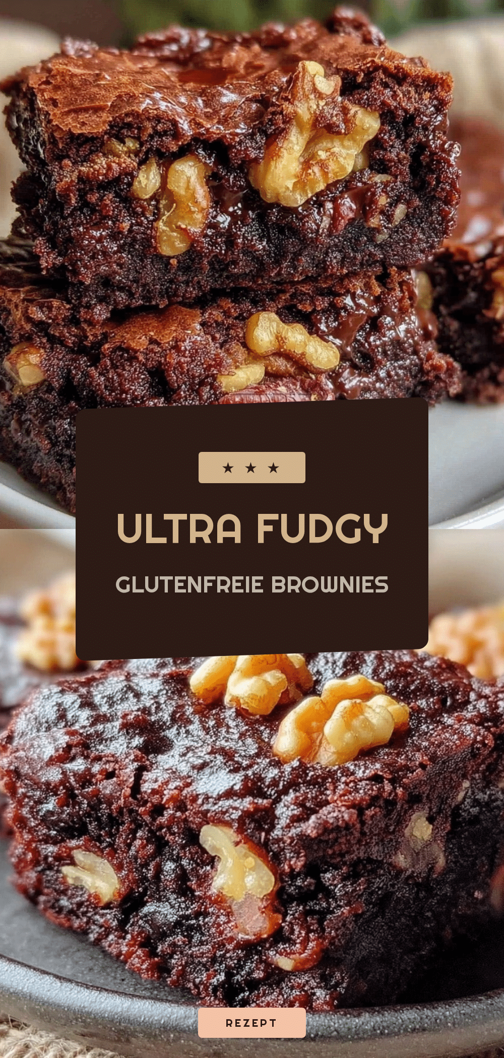 Glutenfreie Fudgy Brownies: 10-Minuten Rezept für perfekte Party-Mom 5 glutenfreie Fudgy Brownies mit Walnüssen recipe
