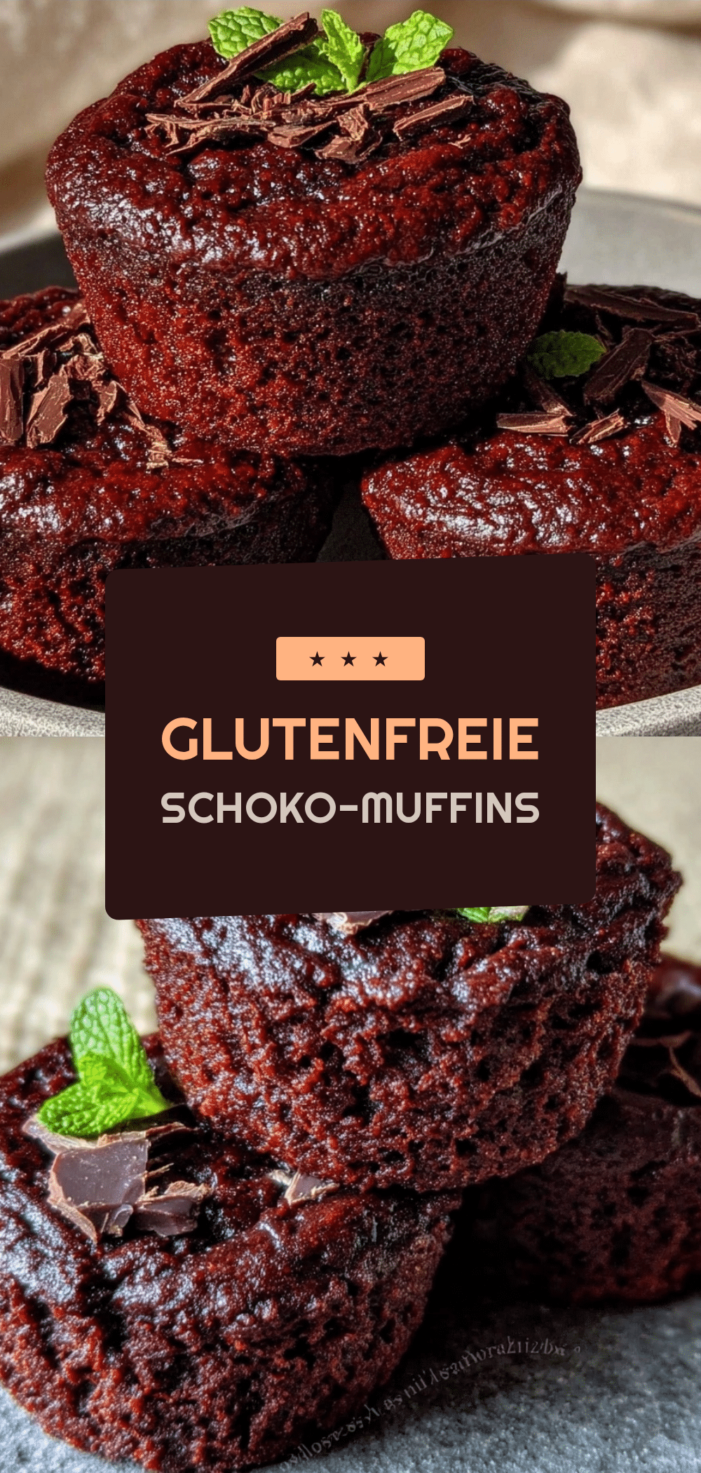 Glutenfreie Schoko-Muffins mit Kokosmehl: 5 Super-Muffins 5 glutenfreie Schoko-Muffins mit Kokosmehl recipe