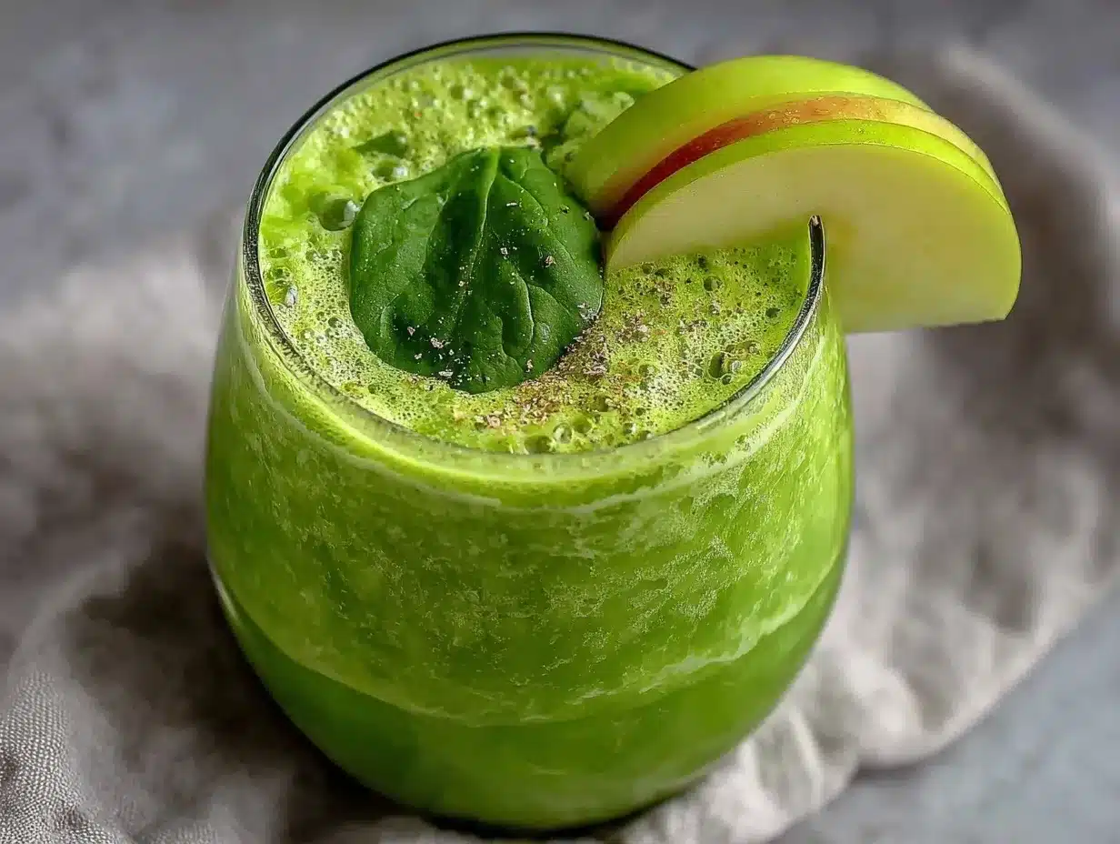 Grüner Smoothie: 5 Min. Fruchtig & Saftig 4 grüner Smoothie preparation steps