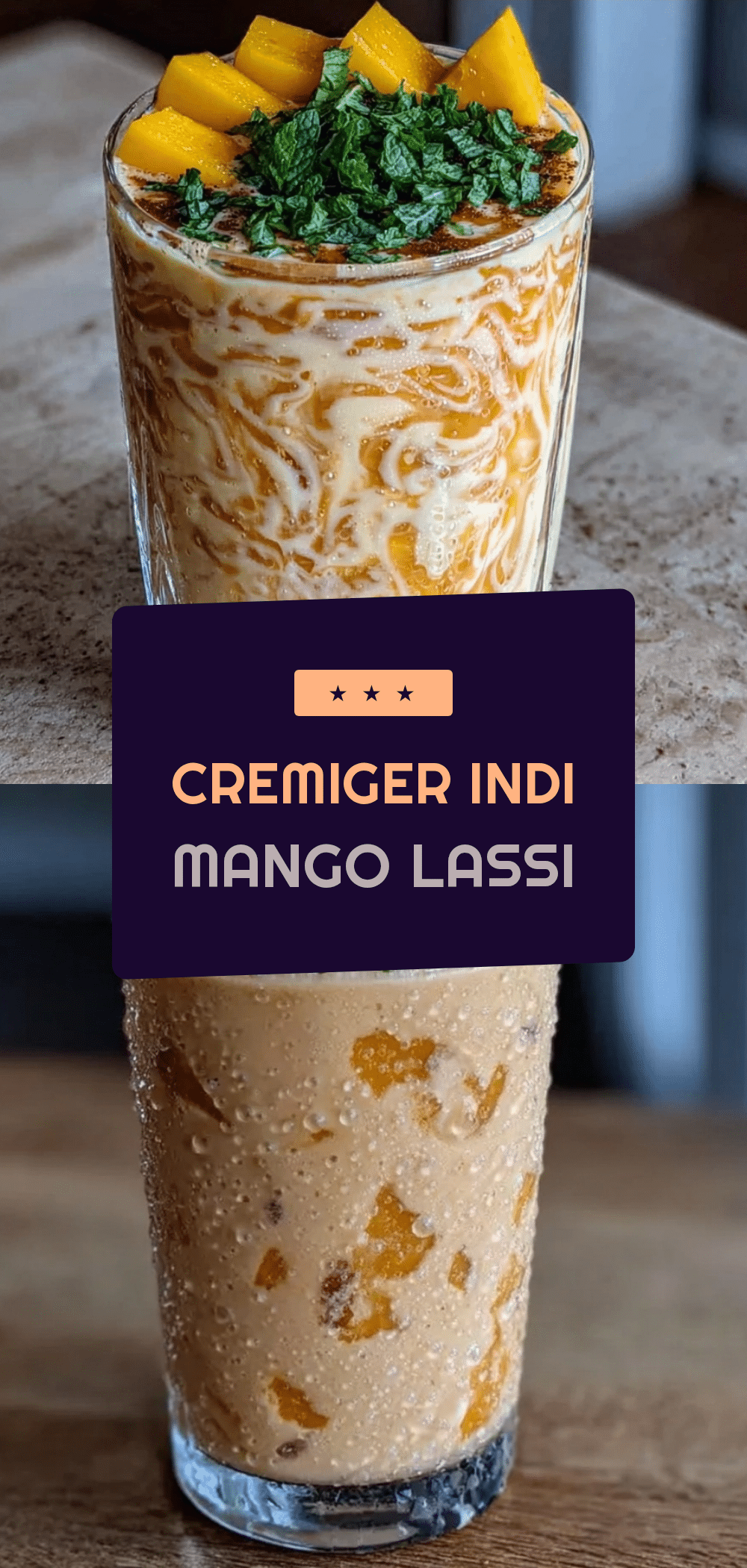 Indischer Mango Lassi: 5 Min. Perfekter Party-Drink 5 Indischer Mango Lassi recipe