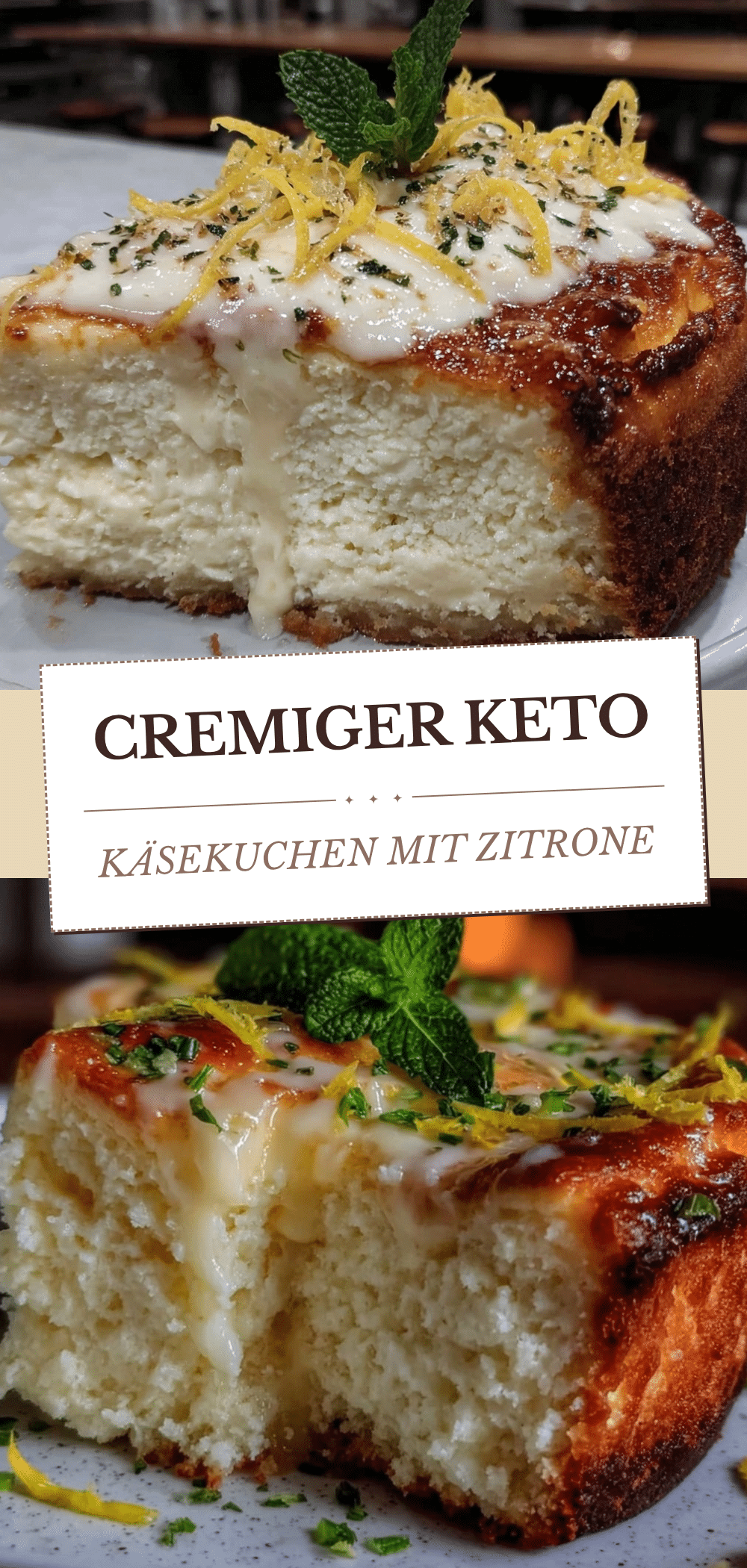 Keto Käsekuchen: Der perfekte Zitronen-Kick 5 Keto Käsekuchen ohne Boden recipe
