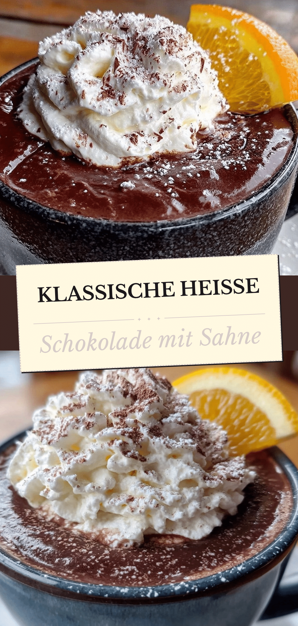 Klassische heiße Schokolade: 5 Min. Premium Rezept 5 Klassische heiße Schokolade recipe