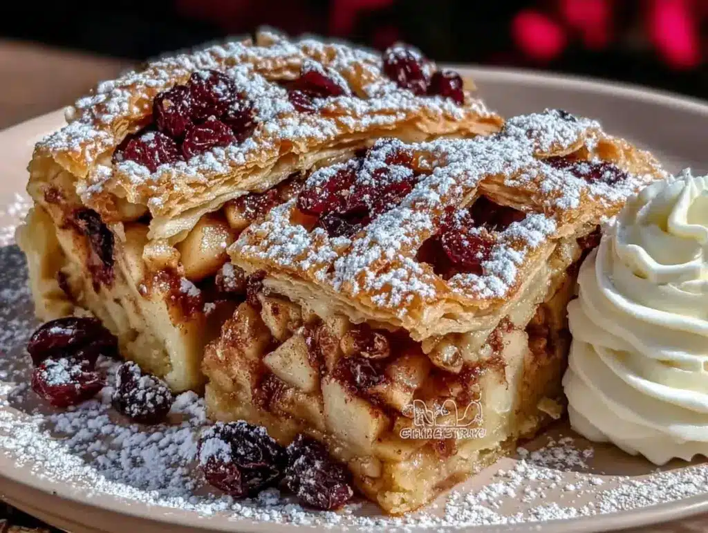 knuspriger Apfelstrudel - featured image
