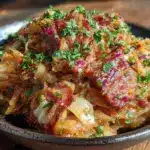 knuspriges Sauerkraut mit Speck - featured image