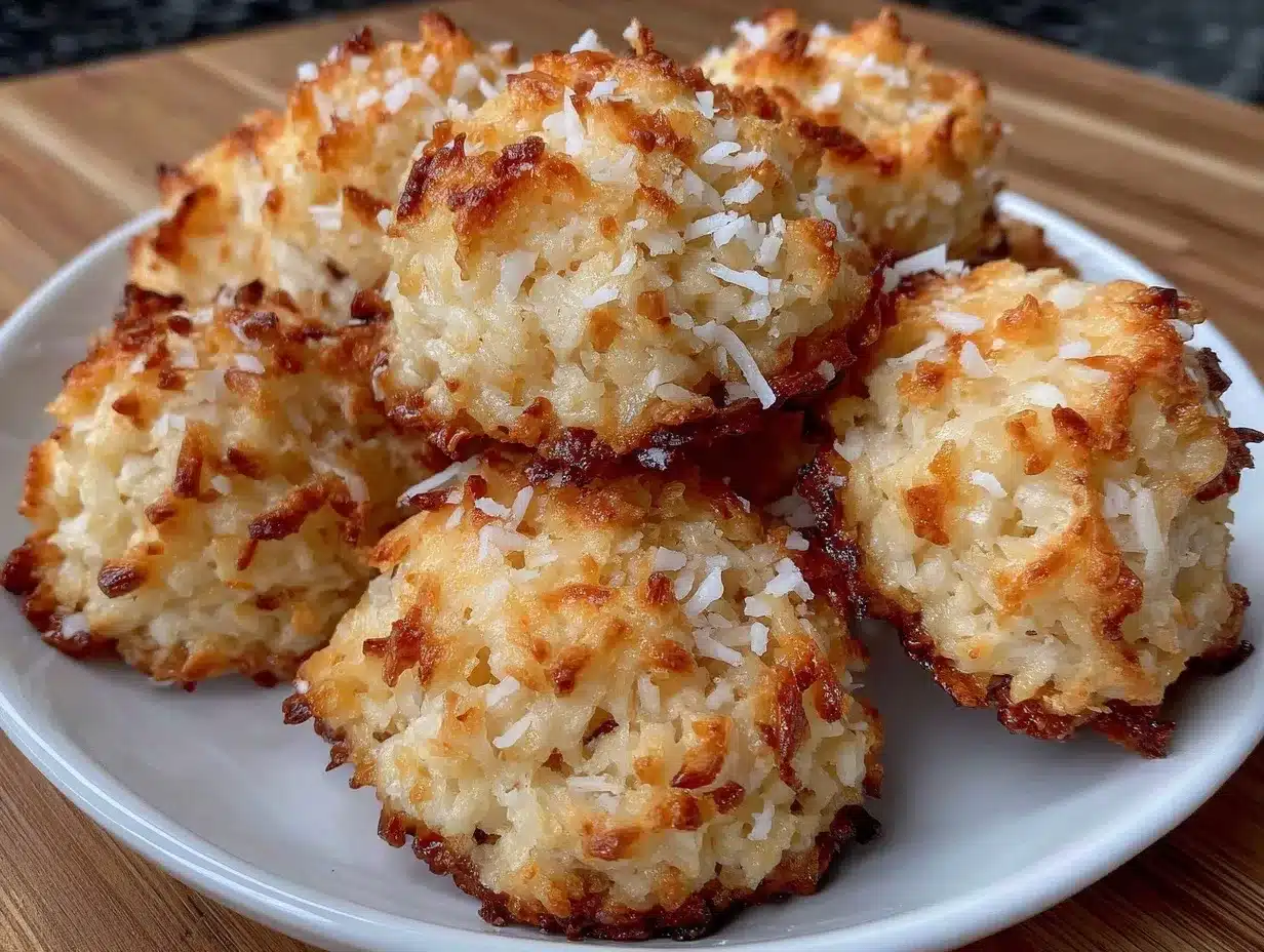 Kokosmakronen: Nur 3 Zutaten für den perfekten Genuss 4 Kokosmakronen preparation steps
