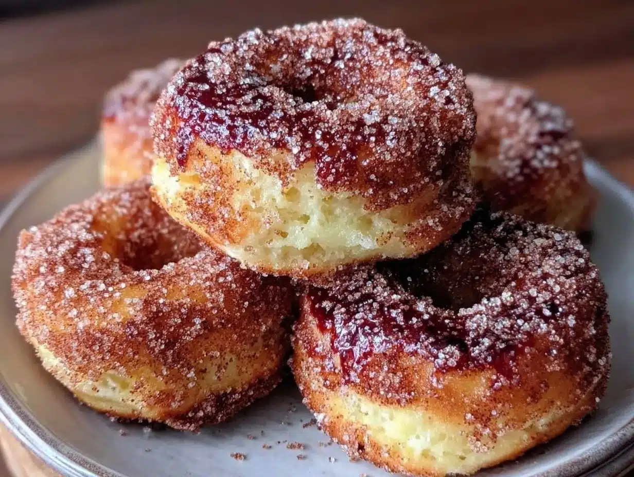 Luftige Airfryer Donuts: 5 Min. Zimtzucker-Gastgeber-Zauber 4 Luftige Airfryer Donuts preparation steps
