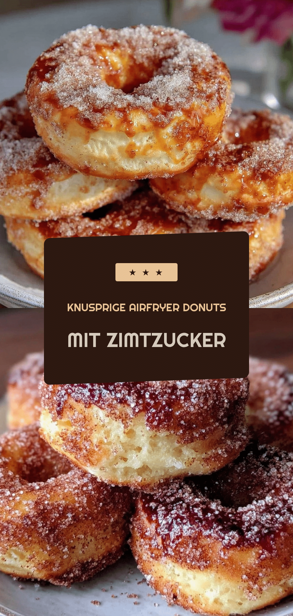 Luftige Airfryer Donuts: 5 Min. Zimtzucker-Gastgeber-Zauber 5 Luftige Airfryer Donuts recipe