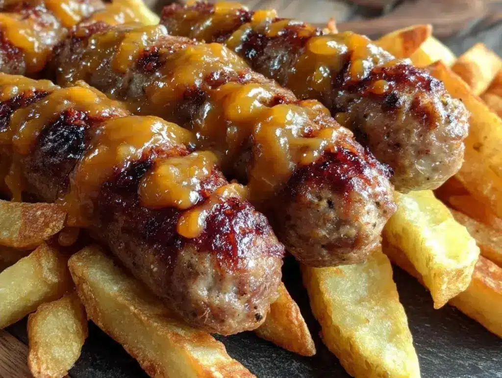 Oktoberfest Currywurst vom Blech - featured image