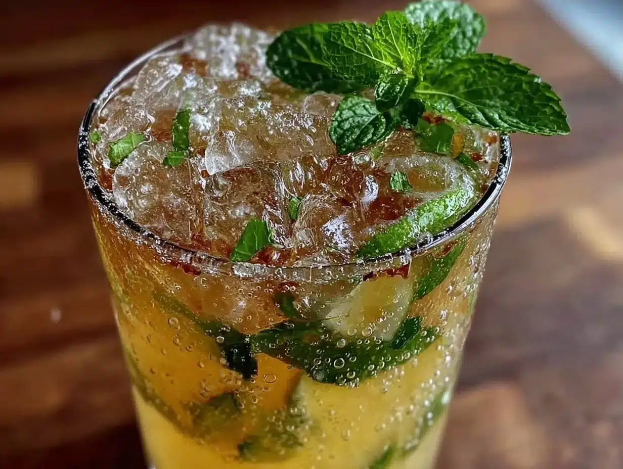 Oktoberfest Zitronenlimonade mit Minze: Perfekt für Gäste 4 Oktoberfest Zitronenlimonade preparation steps