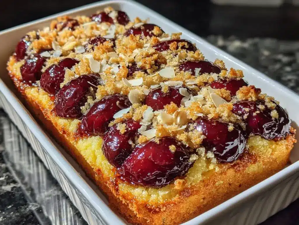 Pflaumenkuchen mit Mandelstreuseln - featured image