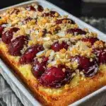 Pflaumenkuchen mit Mandelstreuseln - featured image
