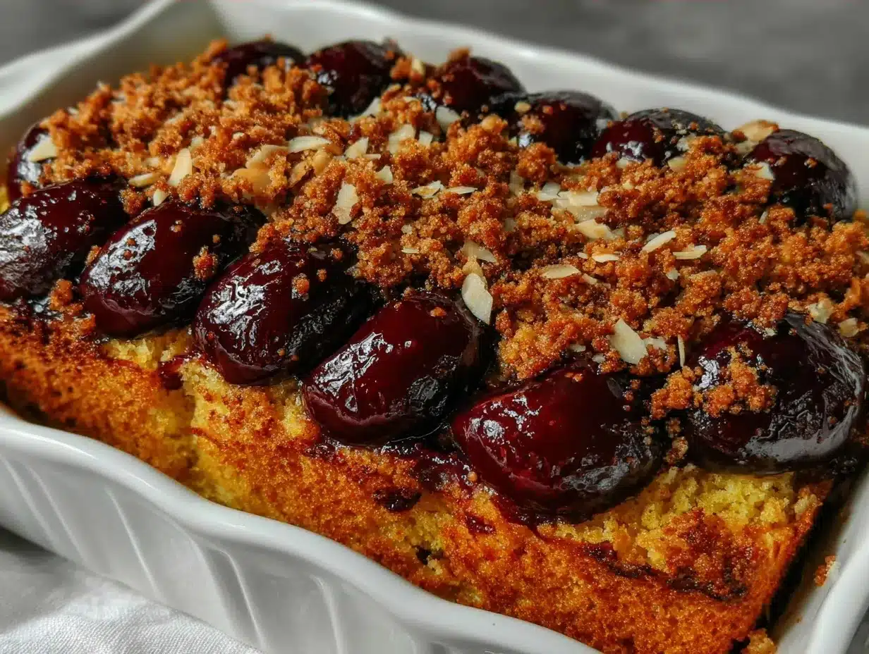 Pflaumenkuchen mit Mandelstreuseln: Der perfekte Kuchen für Gäste 4 Pflaumenkuchen mit Mandelstreuseln preparation steps