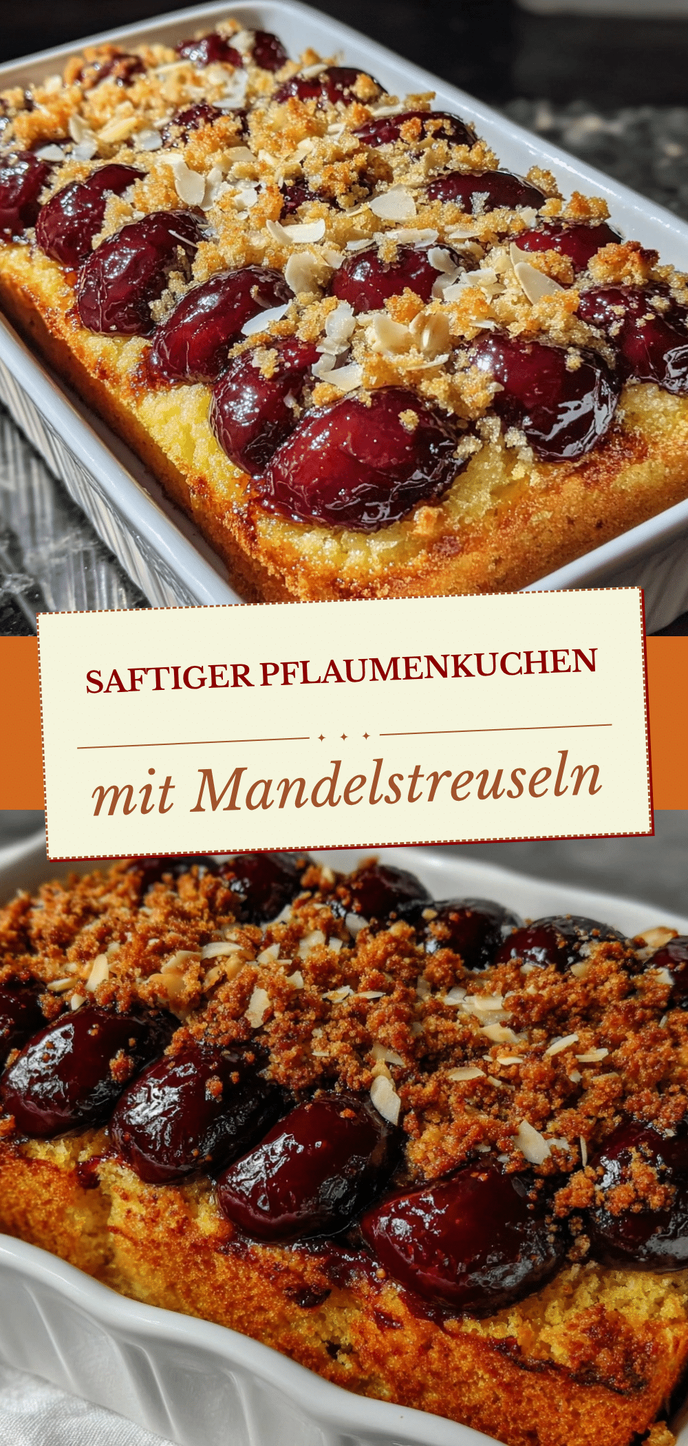Pflaumenkuchen mit Mandelstreuseln: Der perfekte Kuchen für Gäste 5 Pflaumenkuchen mit Mandelstreuseln recipe