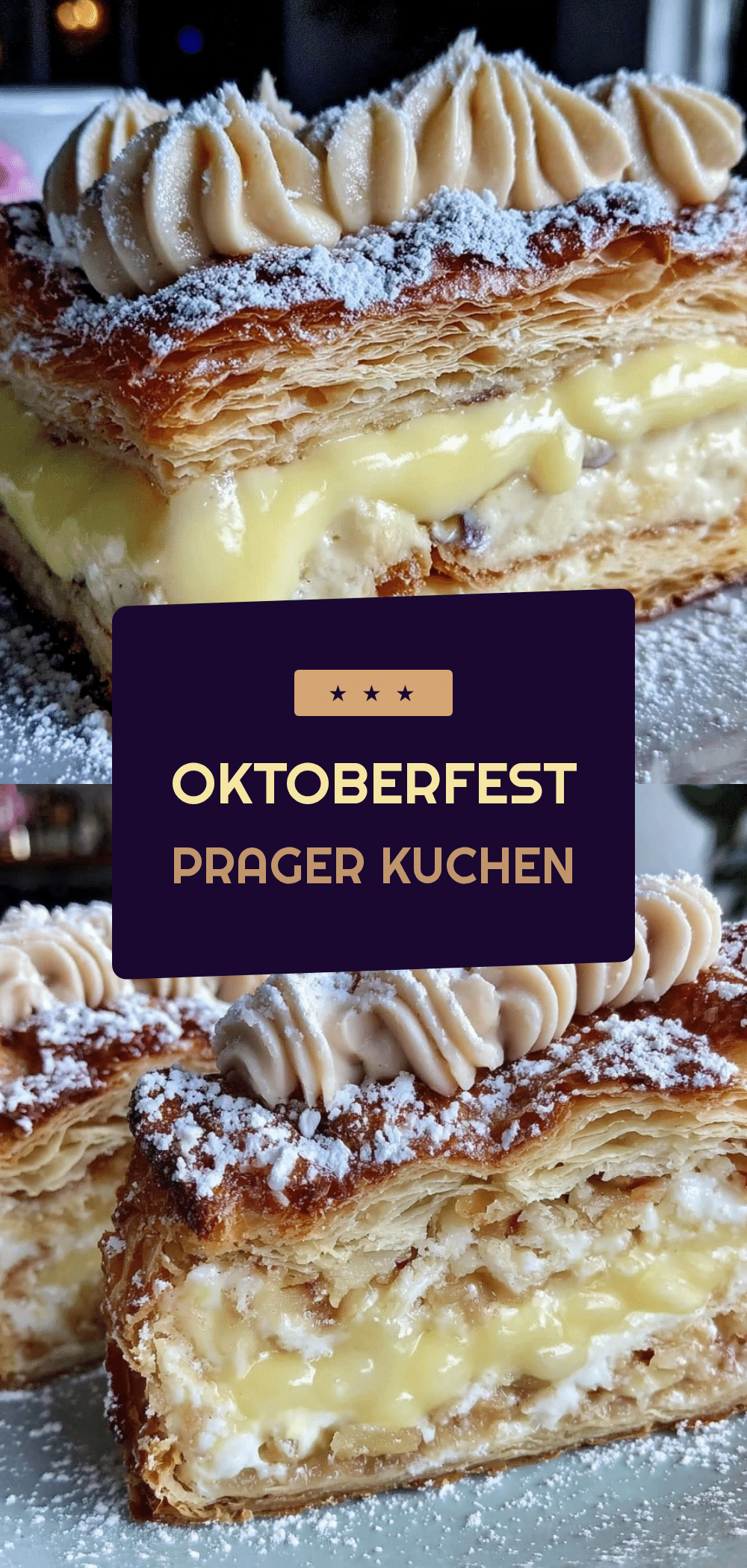 Prager Kuchen mit Marzipan: 5-Tage-Bierfest-Rezept 5 Prager Kuchen mit Marzipan recipe