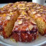 Saftiger Mandel-Zitronen Kuchen - featured image