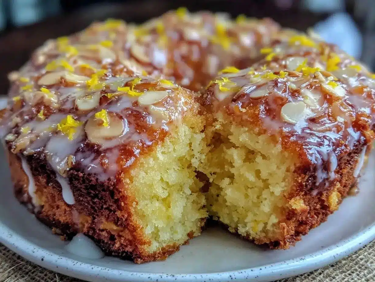 Saftiger Mandel-Zitronen Kuchen: Der perfekte Partyknaller 4 Saftiger Mandel-Zitronen Kuchen preparation steps