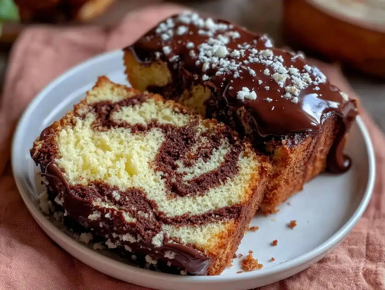 Saftiger Marmorkuchen: Bester Kuchen für Gäste 4 saftiger Marmorkuchen preparation steps