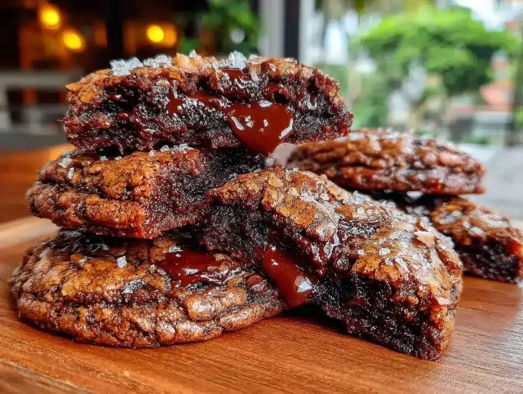 Schoko-Cookies mit brauner Butter - featured image