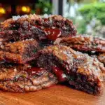 Schoko-Cookies mit brauner Butter - featured image