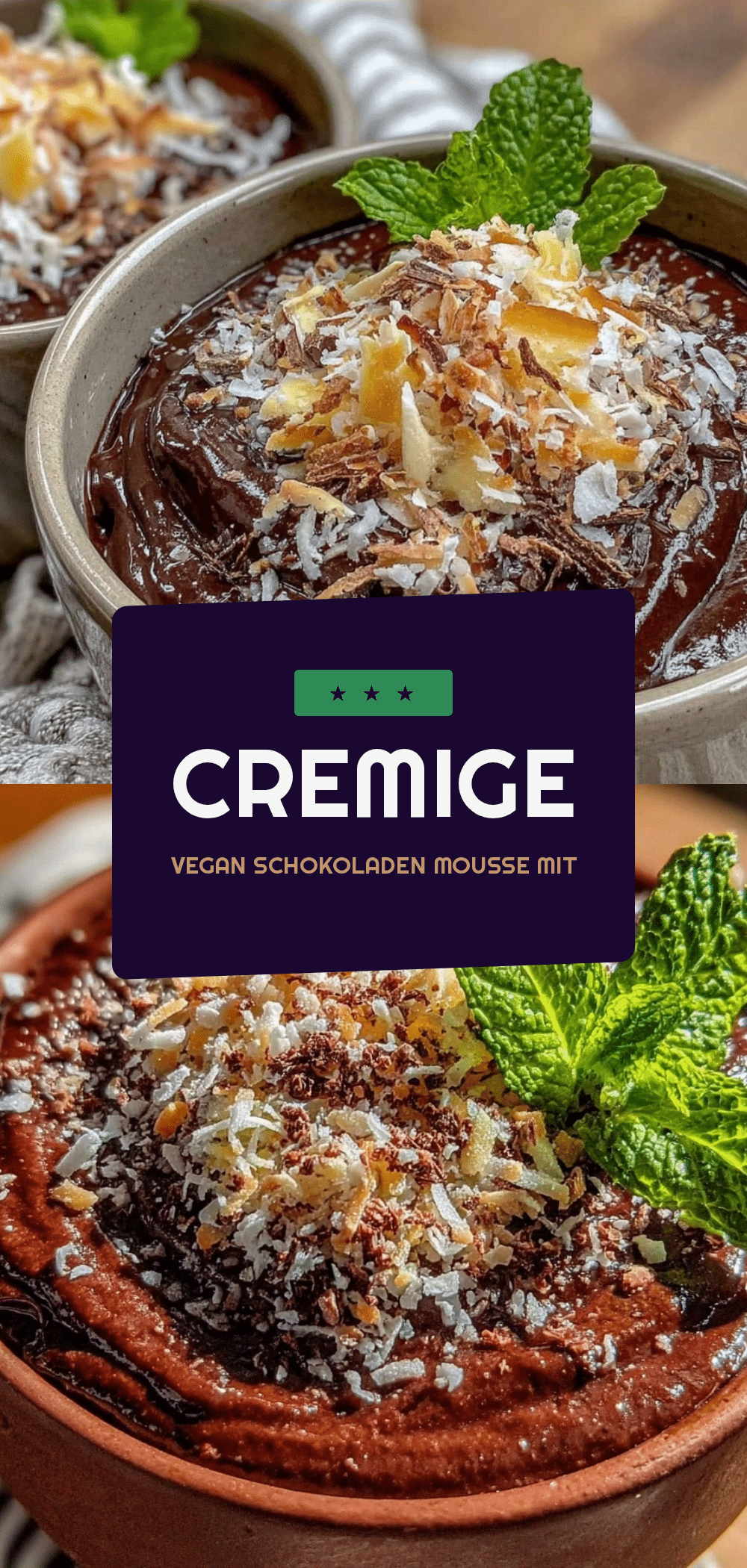 Vegan Schokoladen-Avocado Mousse: Perfektes Dessert für Gäste 5 Vegan Schokoladen-Avocado Mousse recipe