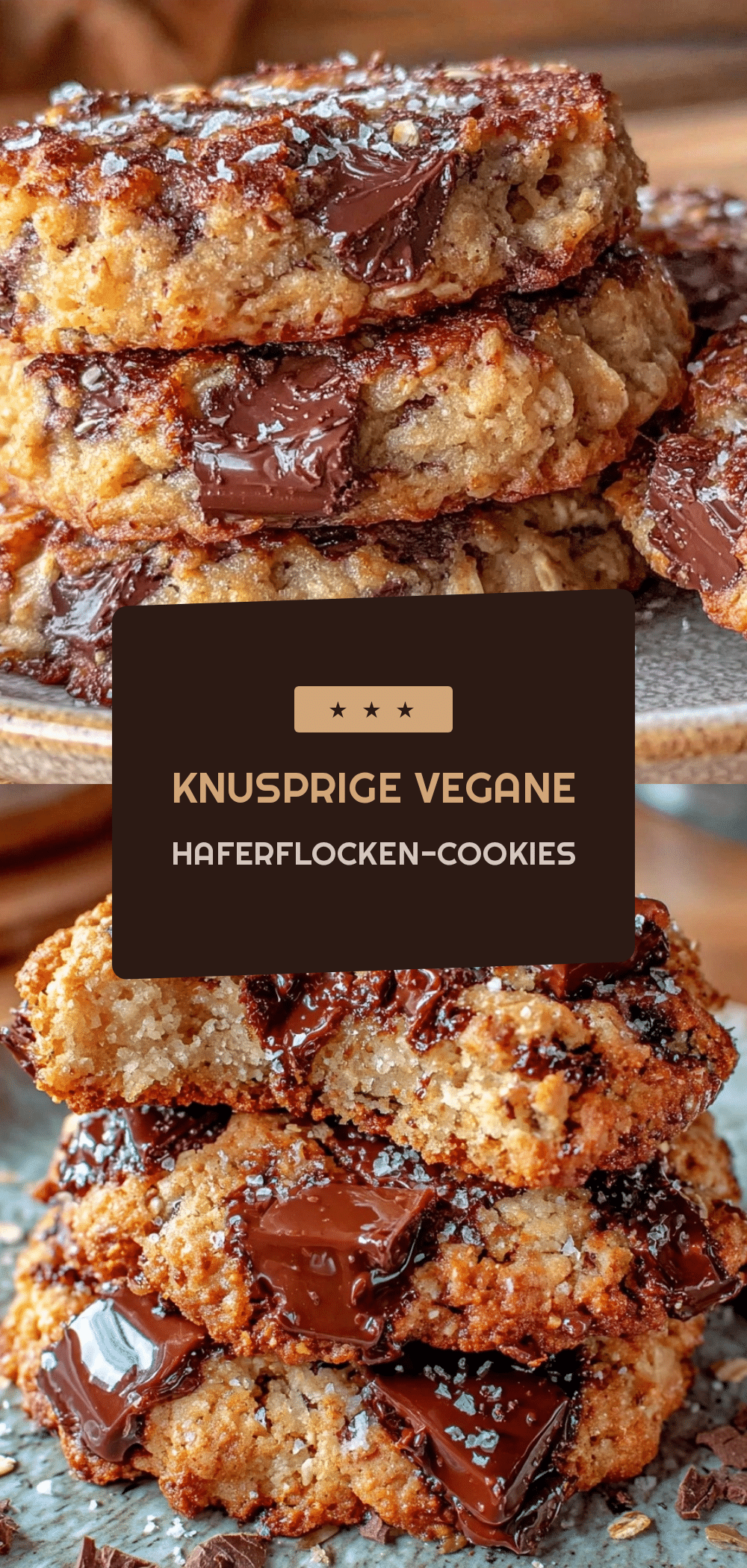 Vegane Haferflocken-Cookies: 5 Min. Perfekt & Saftig 5 veganen Haferflocken-Cookies recipe