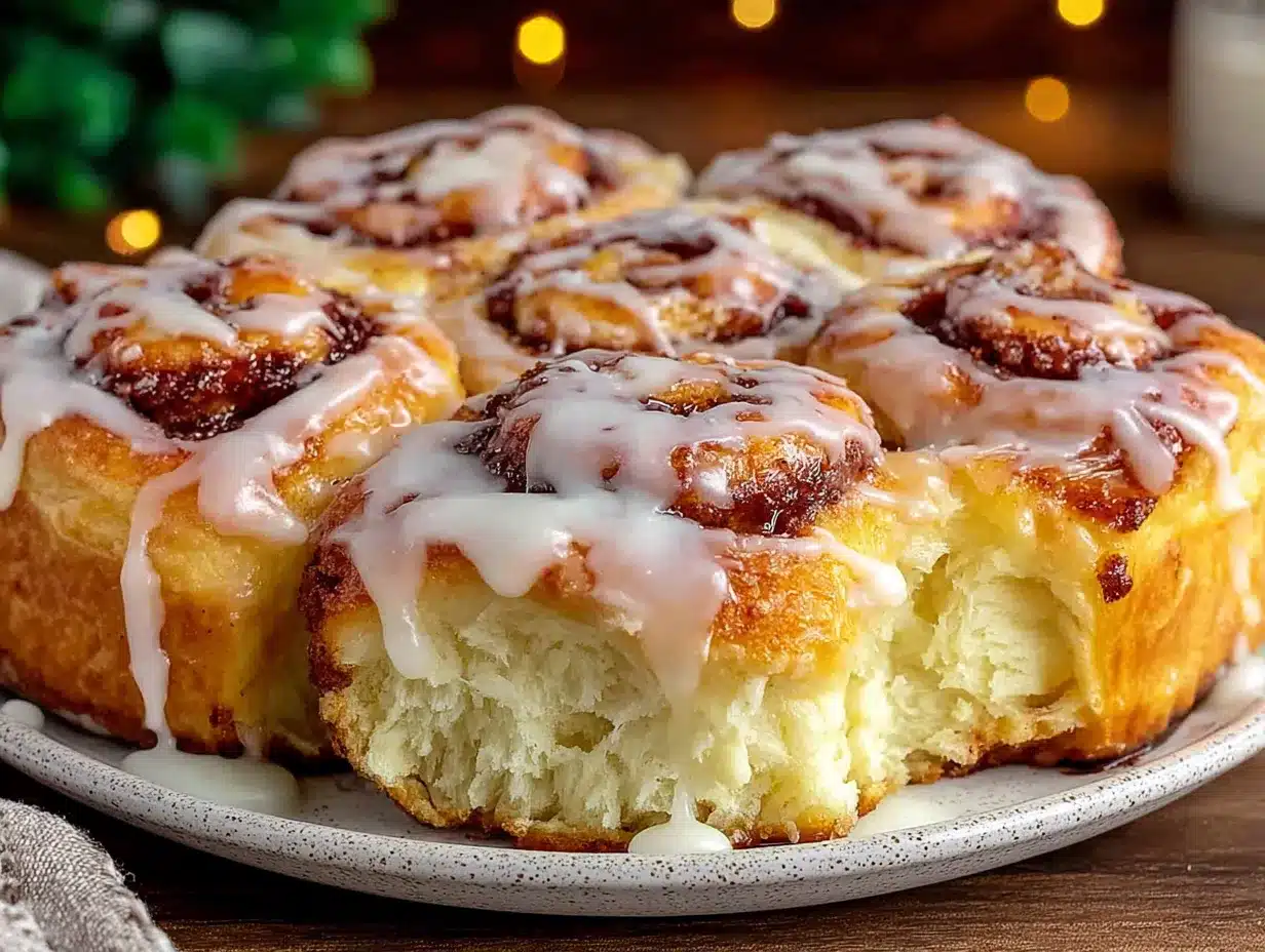 Fluffige Zimtschnecken mit Frischkäse-Glasur: Saisonales Highlight 4 fluffige Zimtschnecken mit Frischkäse-Glasur preparation steps