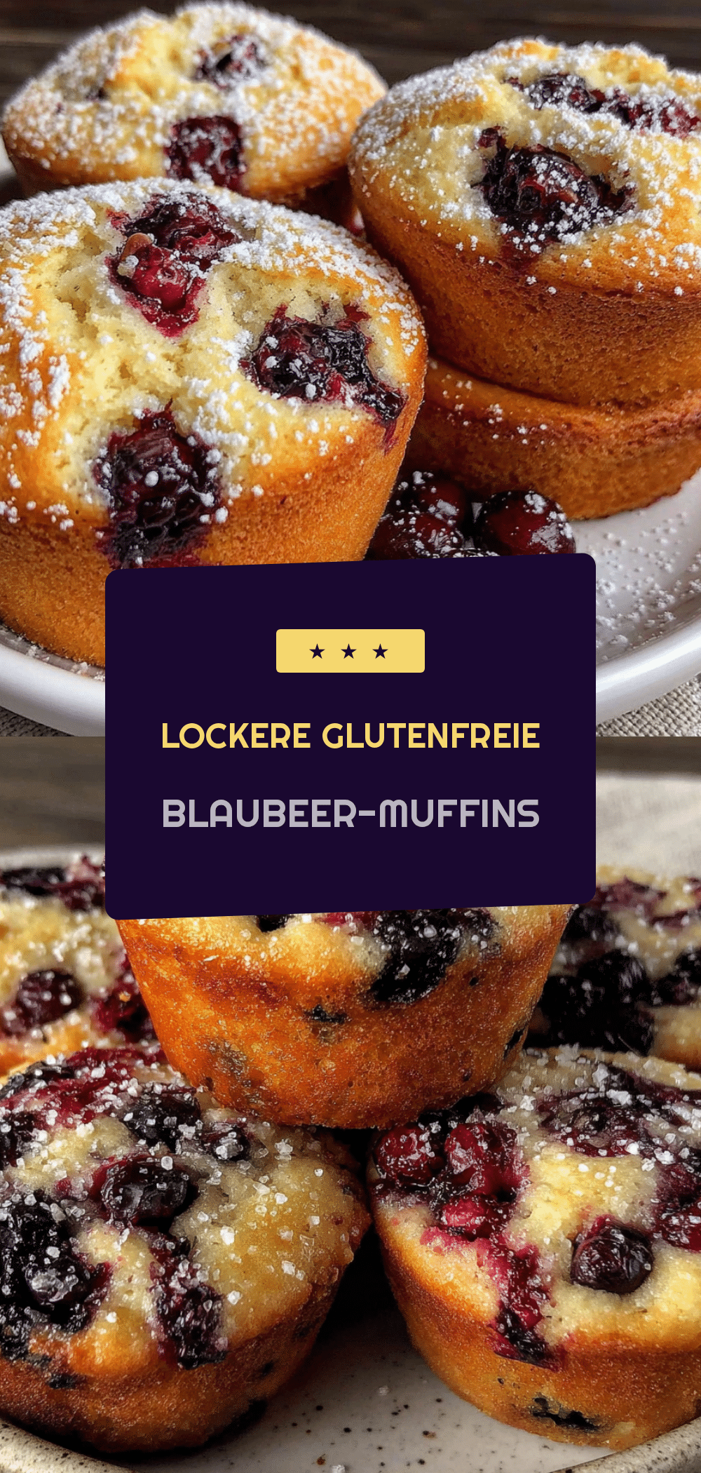 Glutenfreie Blaubeer-Muffins: 5 Einfache, Saisonal 5 glutenfreie Blaubeer-Muffins mit Mandelmehl recipe