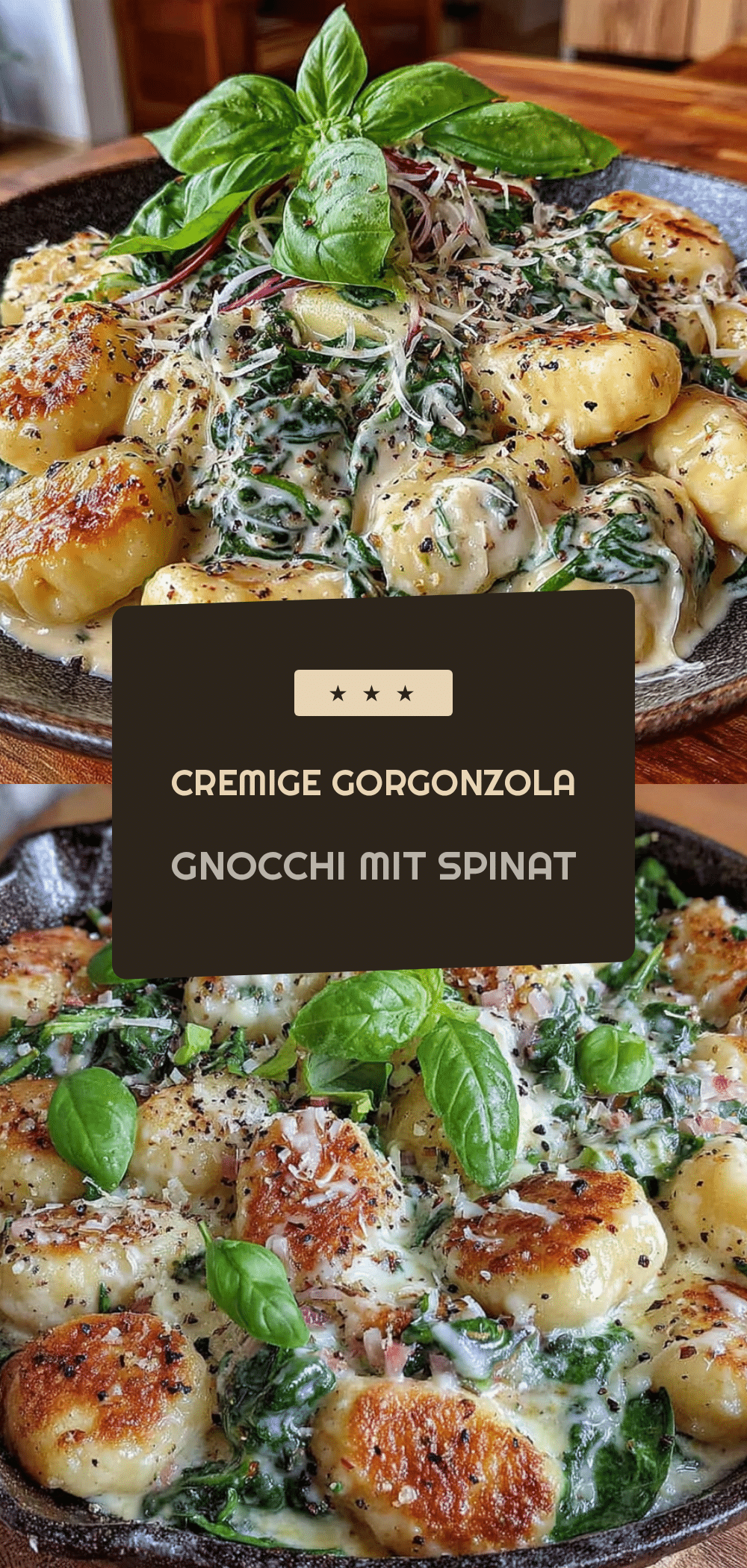 Gorgonzola Gnocchi: Perfektes Essen für 1-2 Personen 5 Gorgonzola Gnocchi recipe