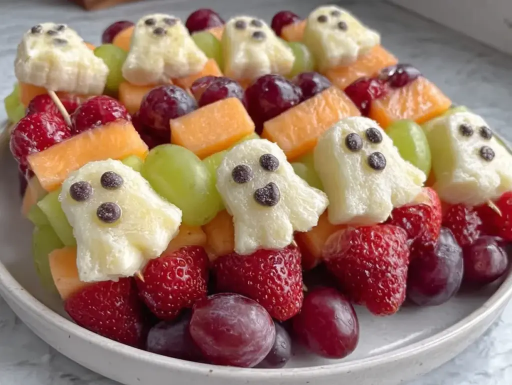 Halloween Obst-Spieße - featured image