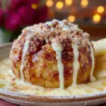 Herbst Bratapfel mit Marzipan - featured image