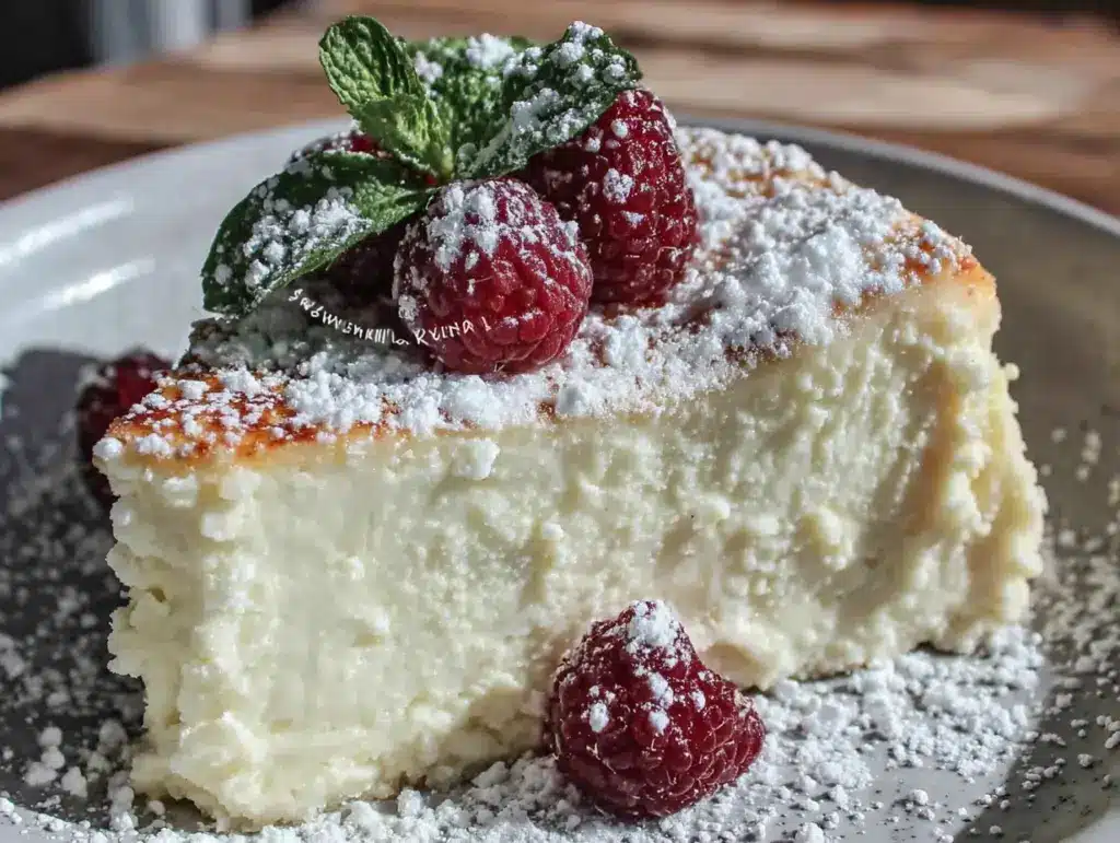 Keto Käsekuchen ohne Boden - featured image