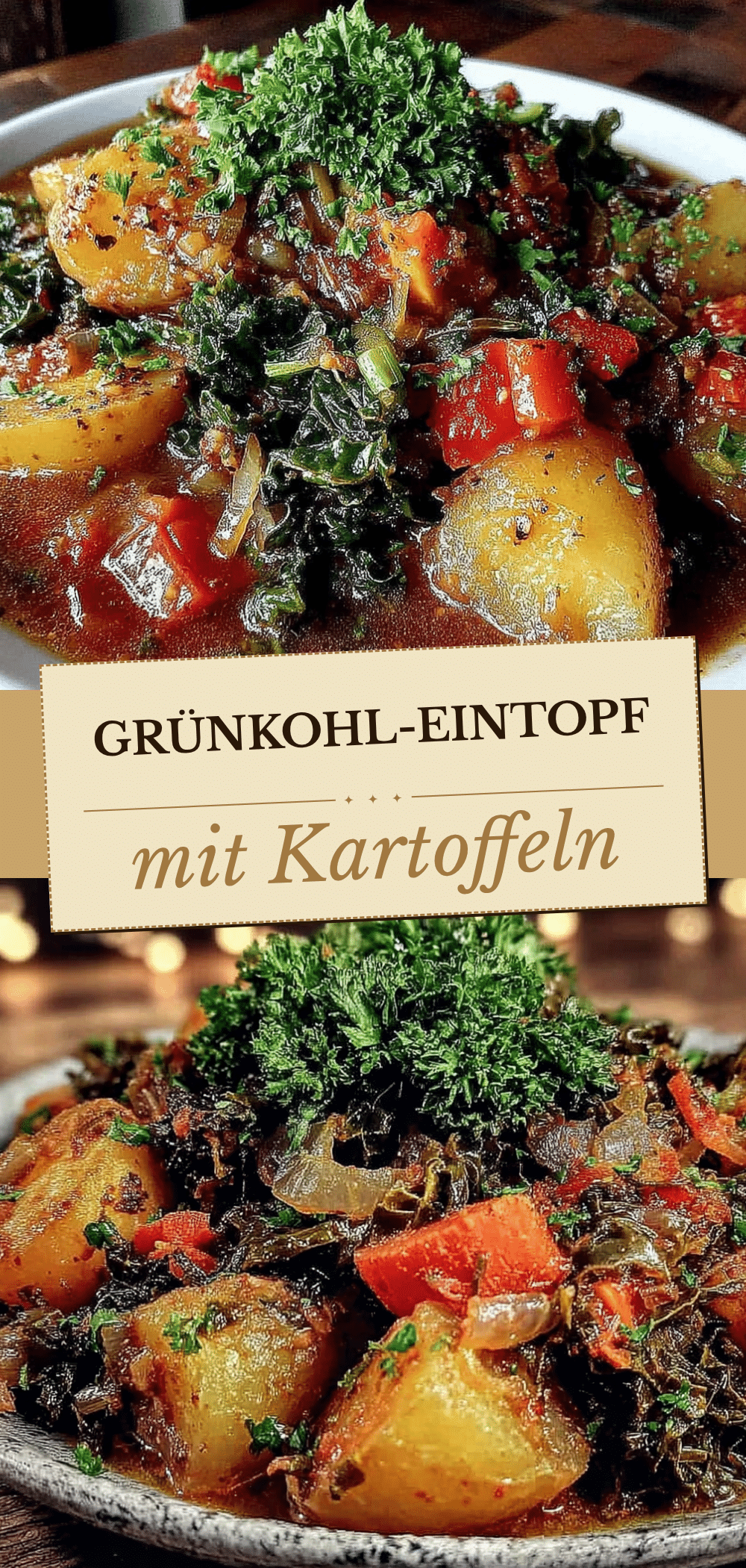 Kleiner Grünkohl-Eintopf: Perfekt für 2, kein Rest 5 Kleiner Grünkohl-Eintopf recipe