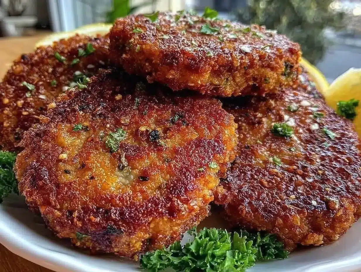 Knusprige Blumenkohl-Schnitzel: Das einfachste Ofen-Rezept 4 Knusprige Blumenkohl-Schnitzel preparation steps