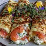 Lachs-Frischkäse Pfannkuchen - featured image