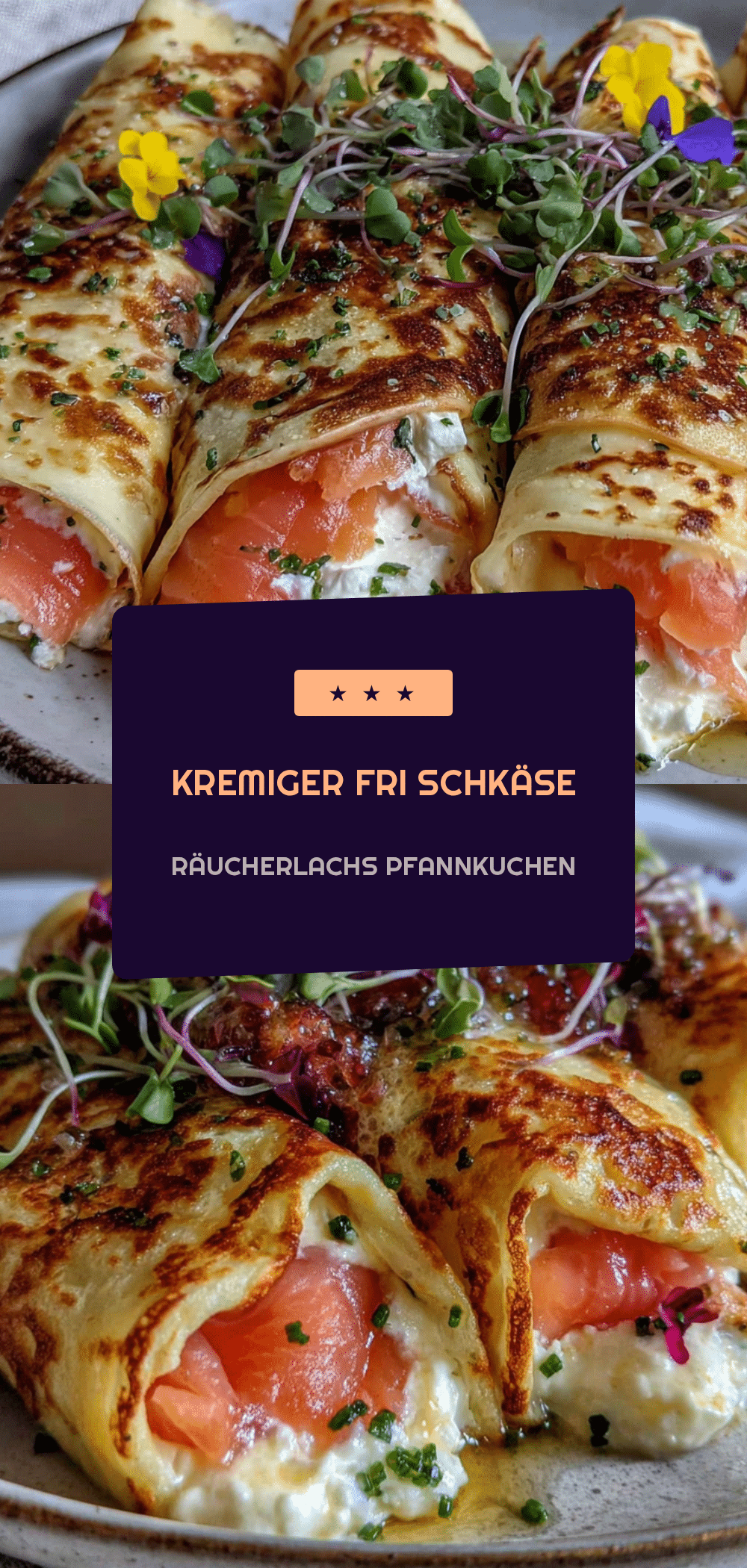 Lachs-Frischkäse Pfannkuchen: Die Brunch-Einfachheit 5 Lachs-Frischkäse Pfannkuchen recipe