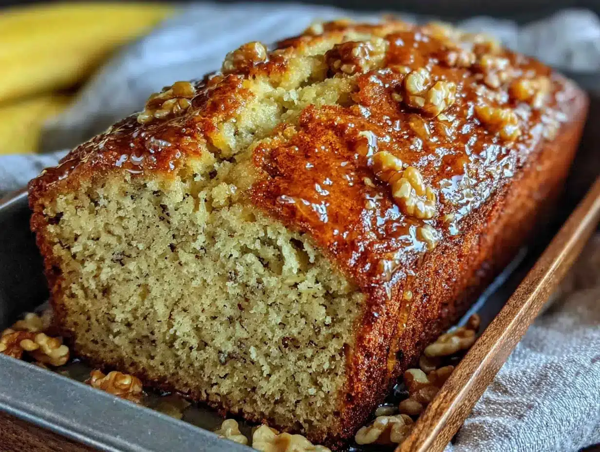 Saftiges Bananenbrot: Meal Prep für 4 Tage 4 saftiges Bananenbrot ohne Mixer preparation steps