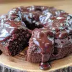 Thermomix Schokoladenkuchen mit Ganache - featured image