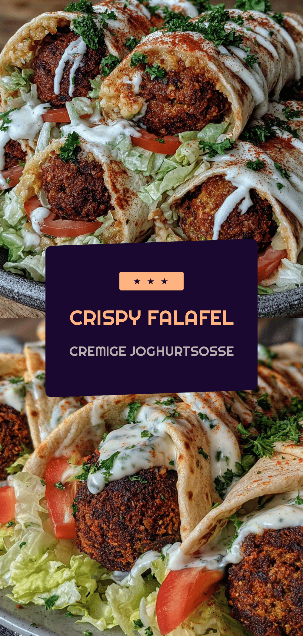 Vegetarische Wraps mit Falafel: Perfekt, wenn du dich selbst pflegen musst 5 vegetarische Wraps mit Falafel recipe